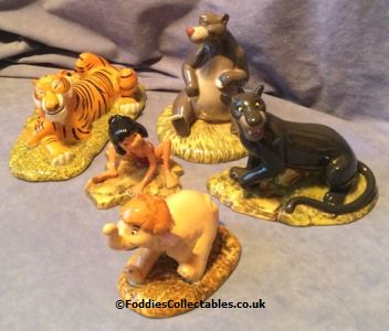Royal Doulton Jungle Book Set Of Five quality figurine